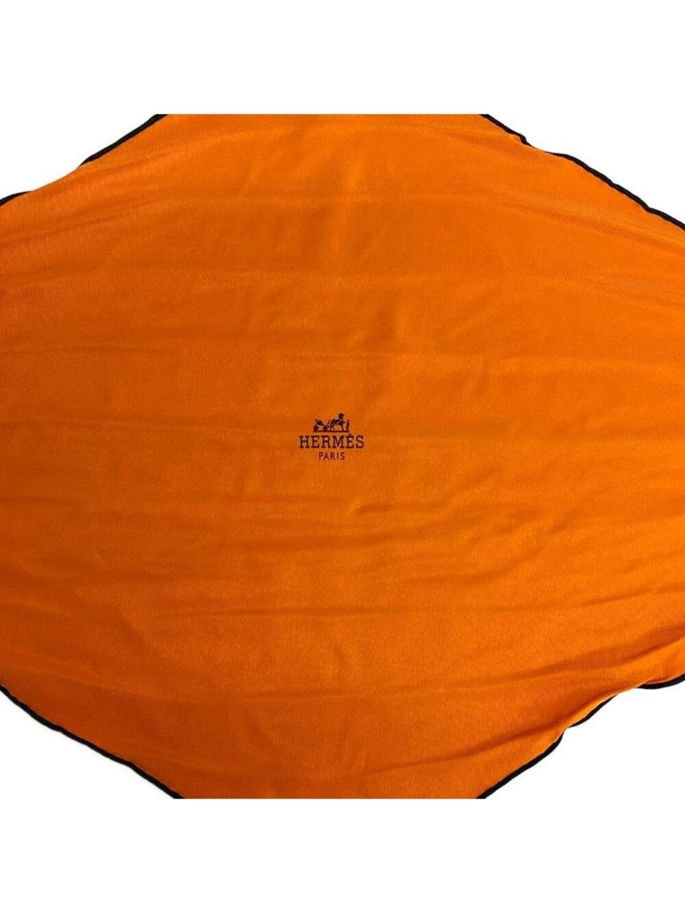 Hermes Scarf Losange Orange Black